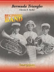 Bermuda Triangles Concert Band sheet music cover Thumbnail